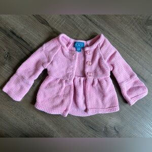 🌺10/$20 Baby Children's Place Pink Knit Button-Front Cardigan